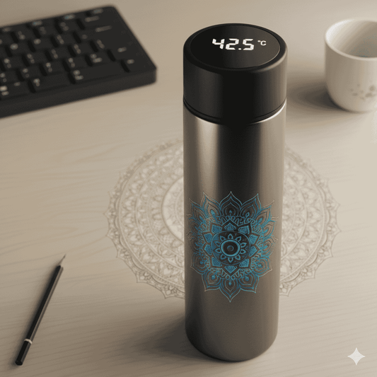 Premium Temperature Water Bottle - Laser Printing