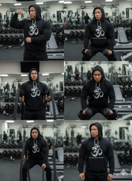 black oversized hoodie karya tapasiya karya moksha front print
aum hoodie gym wear
spiritual streetwear hoodie black unisex
men hoodie cotton fleece gym
oversized hoodie women yoga wear karya