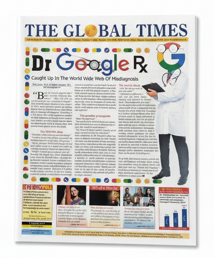 Tabloid Newspaper Print - 12 Pager