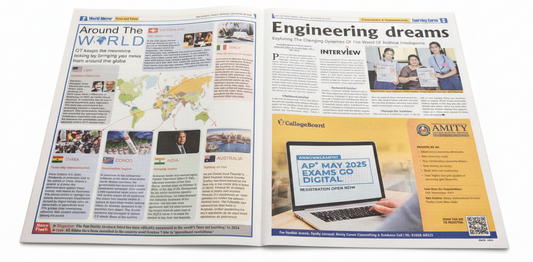 Tabloid Newspaper Print - 12 Pager