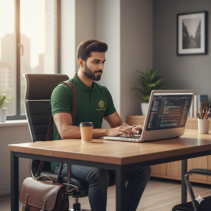 Custom Polo T-Shirts - Premium Honeycomb Polo, 220gsm, 100% Cotton