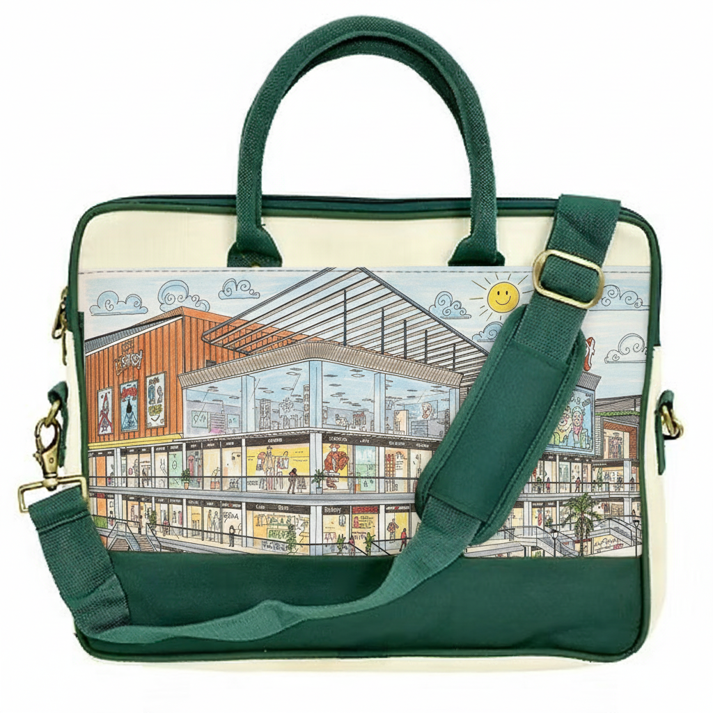 Custom Canvas Laptop Bag