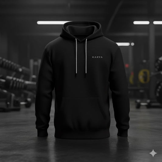 black oversized hoodie men women, premium cotton fleece hoodie, aum symbol hoodie