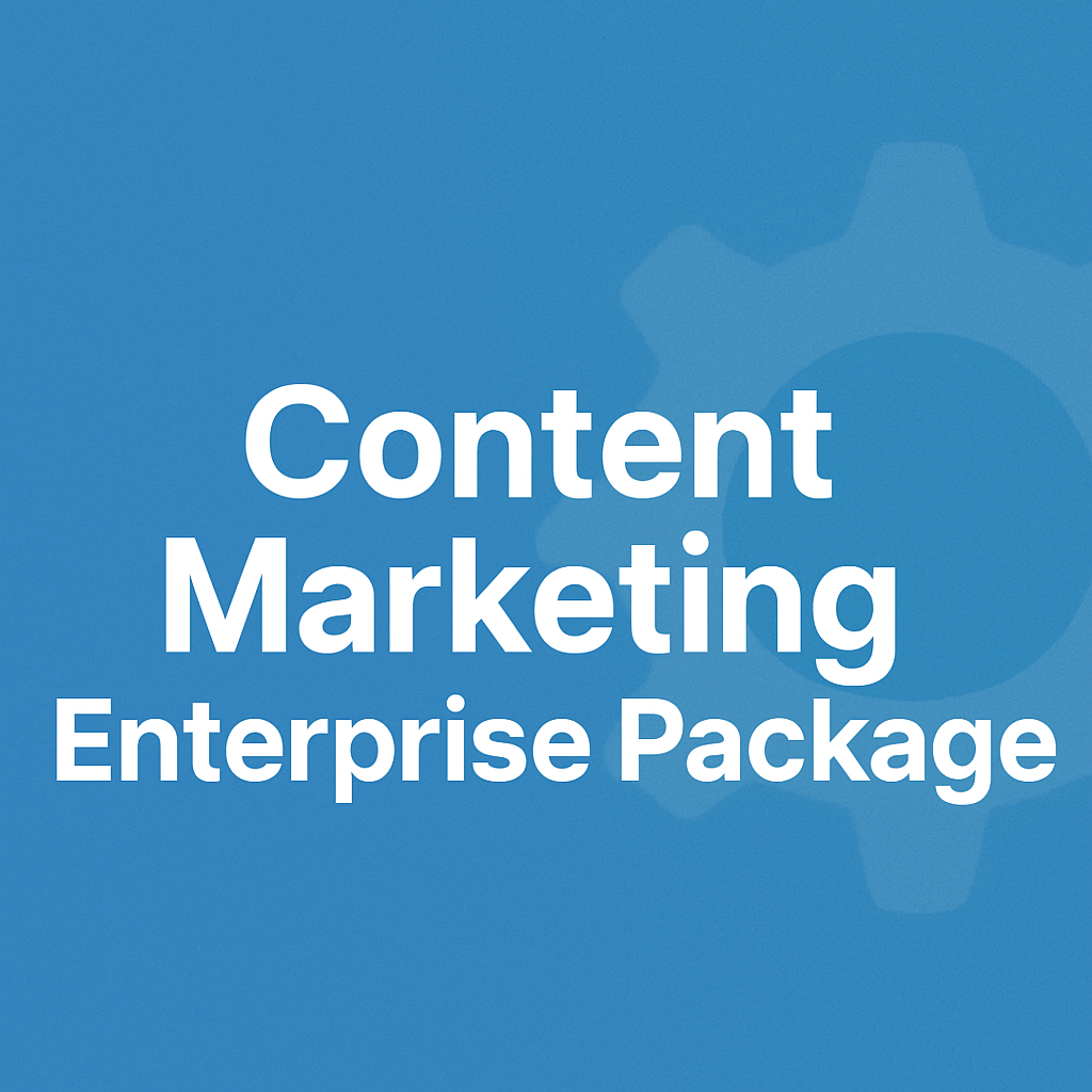 Content Marketing Enterprise Pro Package