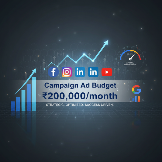 create image highlights. Campaign Ad Budget - 200,000/month
Transform your marketing impact with our full-service paid advertising solution built for growing businesses. This advanced package combines in-depth keyword strategy, expert campaign architecture, and brand-focused creative development to drive high-quality leads. We manage your 200,000 monthly ad spend across five key channels—Facebook, Instagram, LinkedIn, YouTube, and Google—with weekly optimization cycles to maximize performance. Your investme