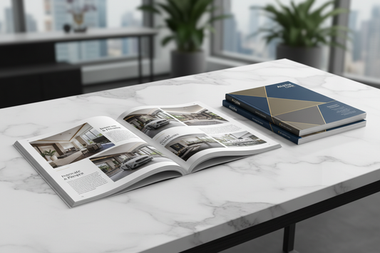 Premium Brand Magazine Printing (64-Pager) - 10,000 Copies
Product Overview

The 64-Pager Premium Magazine is Growth Kriya’s most elite printing solution, designed for brands that want to own the daily routine of their audience. This is not just a catalog; it is a premium brand asset that positions you as a cultural leader. Built for longevity and high recall, this magazine is the ultimate tool for corporate gifting, luxury lifestyle showcases, or comprehensive brand archives.&nbsp;

Service &amp; Technical