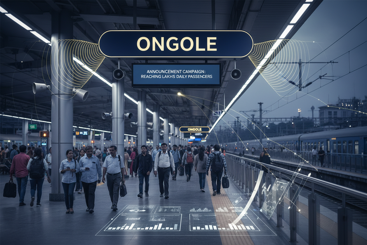 station name is - ONGOLE 